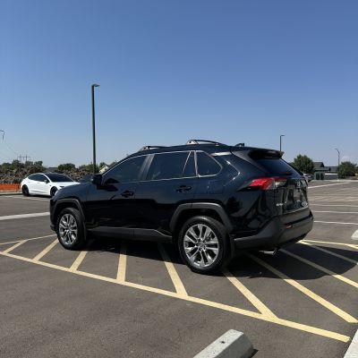 2025 Toyota RAV4 with carbon tint, after photo 3