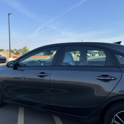 2023 Kia Forte before tint, before photo 5