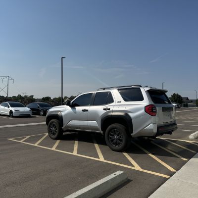 2025 Toyota 4-Runner with ceramic tint, after photo 3