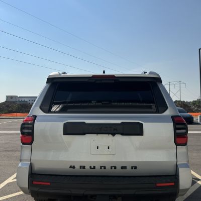 2025 Toyota 4-Runner with ceramic tint, after photo 4