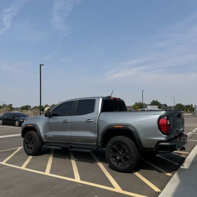 2025 GMC Canyon with ceramic tint, after photo 4