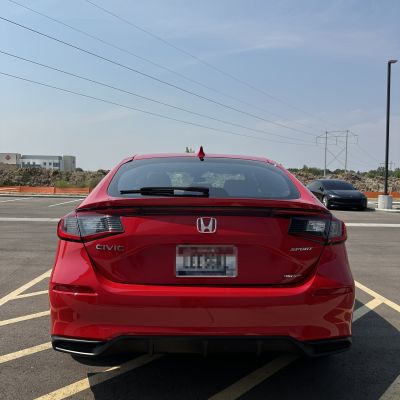 2025 Honda Civic before tint, before photo 4