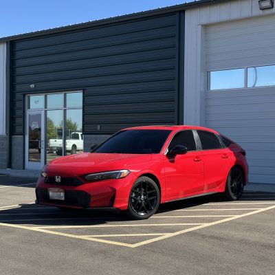 2025 Honda Civic staying cold with ceramic tint