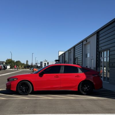 2025 Honda Civic with ceramic tint, after photo 2