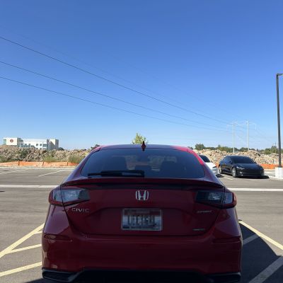 2025 Honda Civic with ceramic tint, after photo 4
