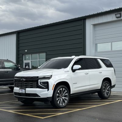 2025 Chevy Tahoe iced out in ceramic tint