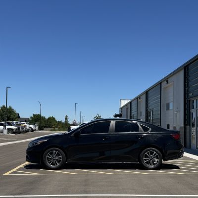 2024 Kia Forte with carbon tint, after photo 2