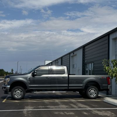 2019 Ford F-350 with ceramic tint, after photo 2