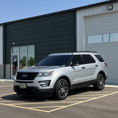 2016 Ford Explorer with ceramic tint, after photo 1