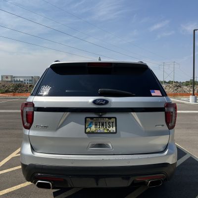 2016 Ford Explorer with ceramic tint, after photo 4