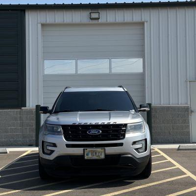2016 Ford Explorer with ceramic tint, after photo 5