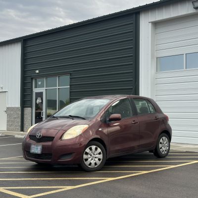 2009 Toyota Yaris before tint, before photo 1
