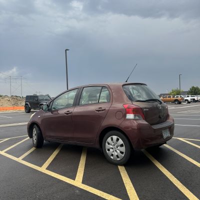 2009 Toyota Yaris before tint, before photo 3