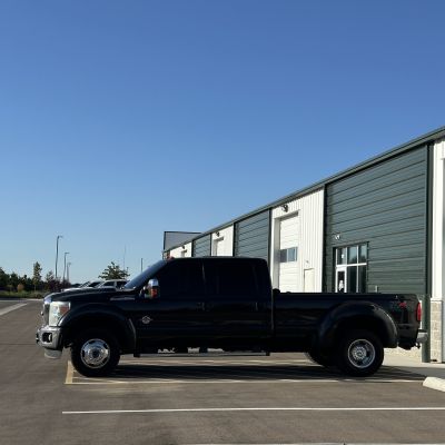 2011 Ford F-450 with ceramic tint, after photo 2