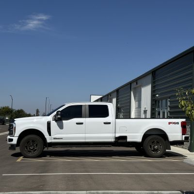 2025 Ford F-350 with ceramic tint, after photo 2