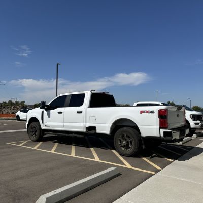 2025 Ford F-350 with ceramic tint, after photo 3