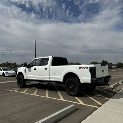 2017 Ford F-350 before tint, before photo 3