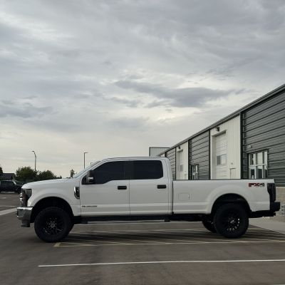 2017 Ford F-350 with ceramic tint, after photo 2