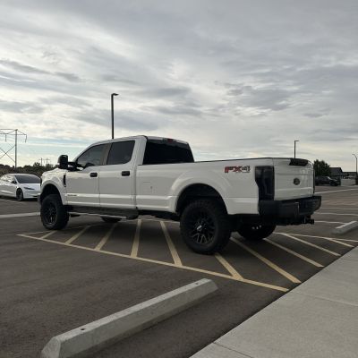 2017 Ford F-350 with ceramic tint, after photo 3