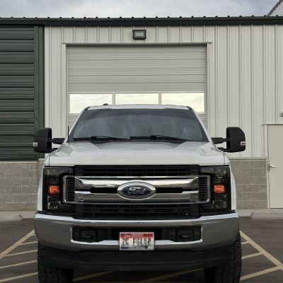 2017 Ford F-350 with ceramic tint, after photo 5