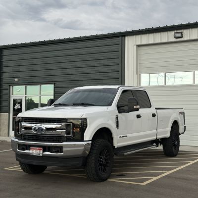 2017 Ford F-350 with ceramic tint, after photo 1