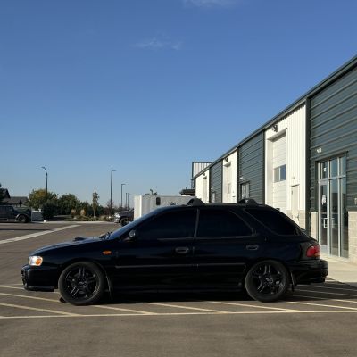 1999 Subaru Impreza with ceramic tint, after photo 2
