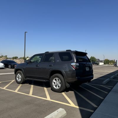 2019 Toyota 4Runner before tint, before photo 3