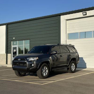 2019 Toyota 4Runner with ceramic tint, after photo 1