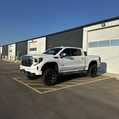 2025 GMC Sierra before tint, before photo 2