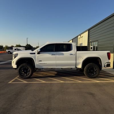 2025 GMC Sierra with carbon tint, after photo 1