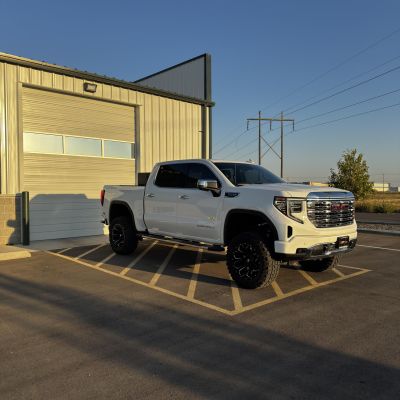 2025 GMC Sierra with carbon tint, after photo 3