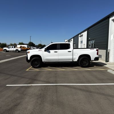 2020 Chevrolet Silverado with ceramic tint, after photo 2