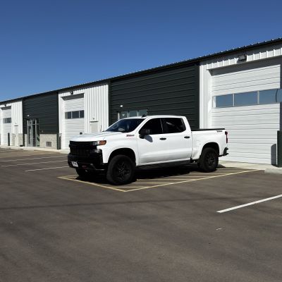 2020 Chevrolet Silverado with ceramic tint, after photo 1