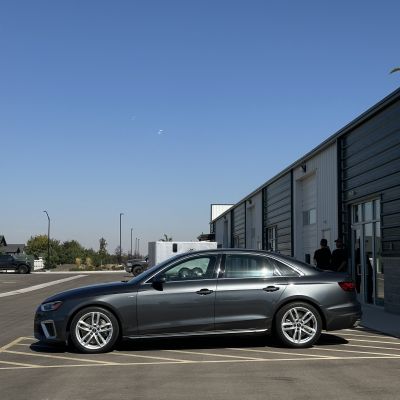 2021 Audi A4 before tint, before photo 2