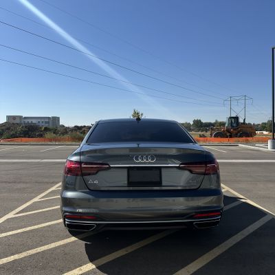 2021 Audi A4 with carbon tint, after photo 4