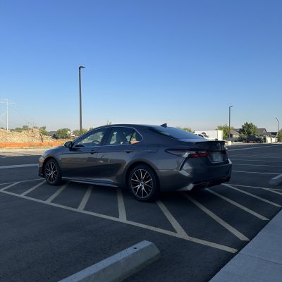 2022 Toyota Camry before tint, before photo 3