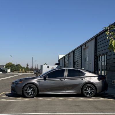 2022 Toyota Camry with ceramic tint, after photo 2