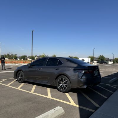 2022 Toyota Camry with ceramic tint, after photo 3