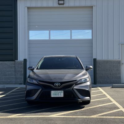 2022 Toyota Camry with ceramic tint, after photo 5