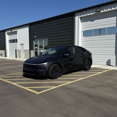 2026 Tesla Model Y before tint, before photo 1