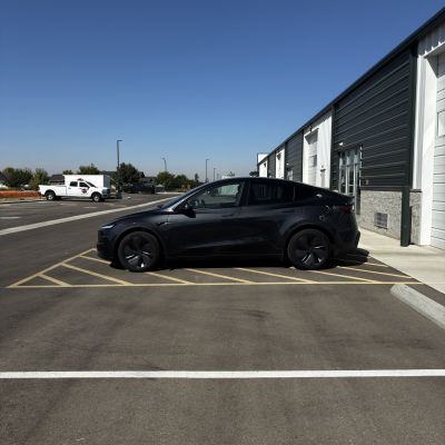 2026 Tesla Model Y before tint, before photo 2