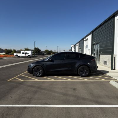 2026 Tesla Model Y with ceramic tint, after photo 2