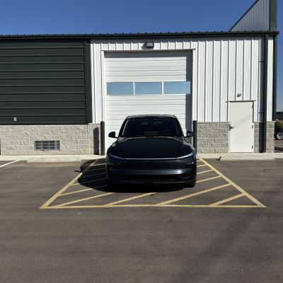 2026 Tesla Model Y with ceramic tint, after photo 3