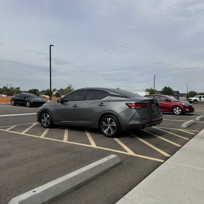 2023 Nissan Sentra with carbon tint, after photo 3