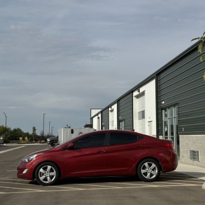 2013 Hyundai Elantra with ceramic tint, after photo 2