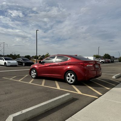 2013 Hyundai Elantra with ceramic tint, after photo 3