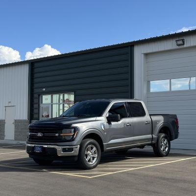 2024 Ford F-150 with ceramic tint, after photo 1