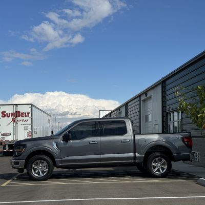 2024 Ford F-150 with ceramic tint, after photo 2