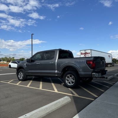 2024 Ford F-150 with ceramic tint, after photo 3