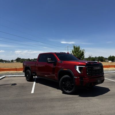 2026 GMC Sierra HD with ceramic tint, after photo 3